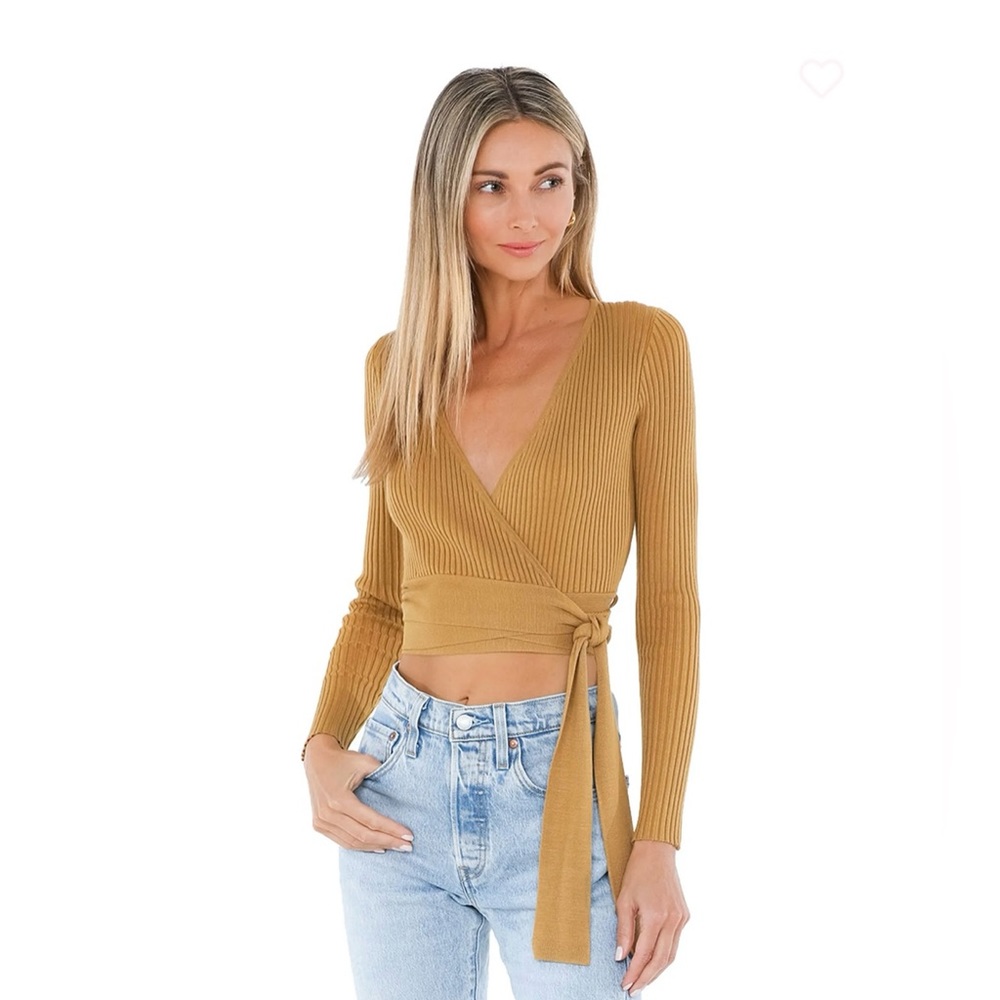 MINKPINK Wrap top